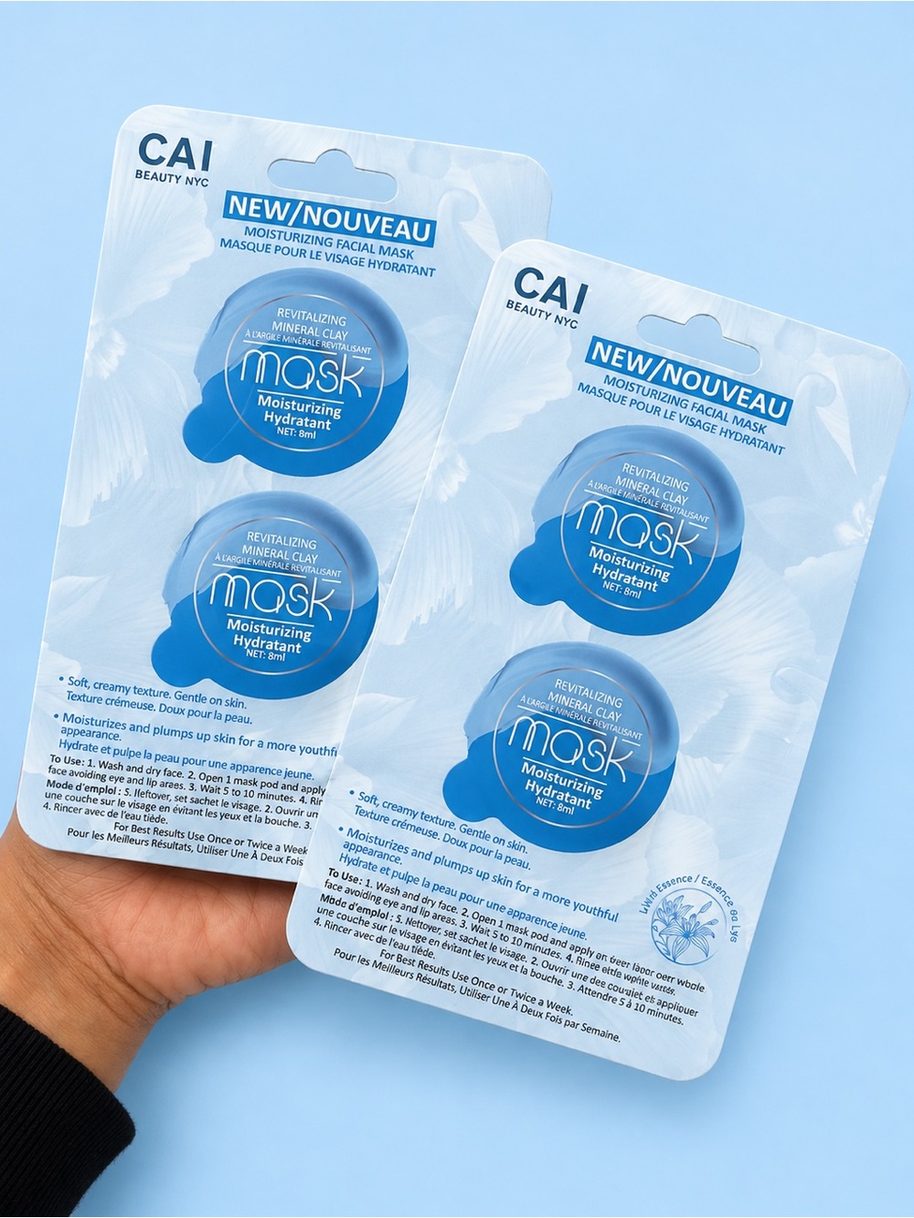 CAI Moisturizing Facial Mask - Hydrating Revitalizing Pack